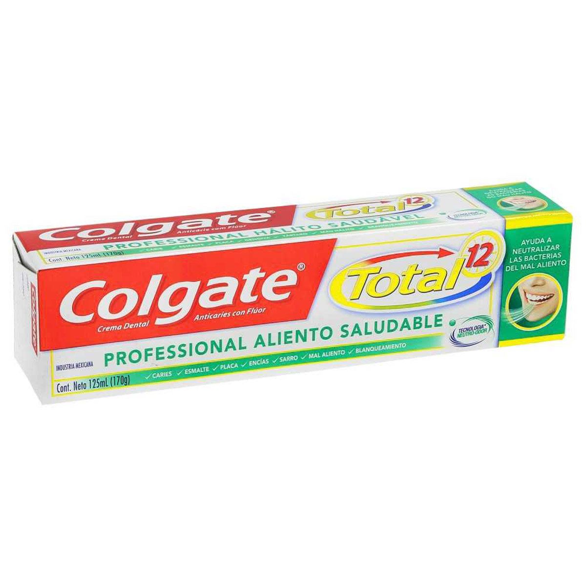 Crema Dental Colgate Total 12 professional