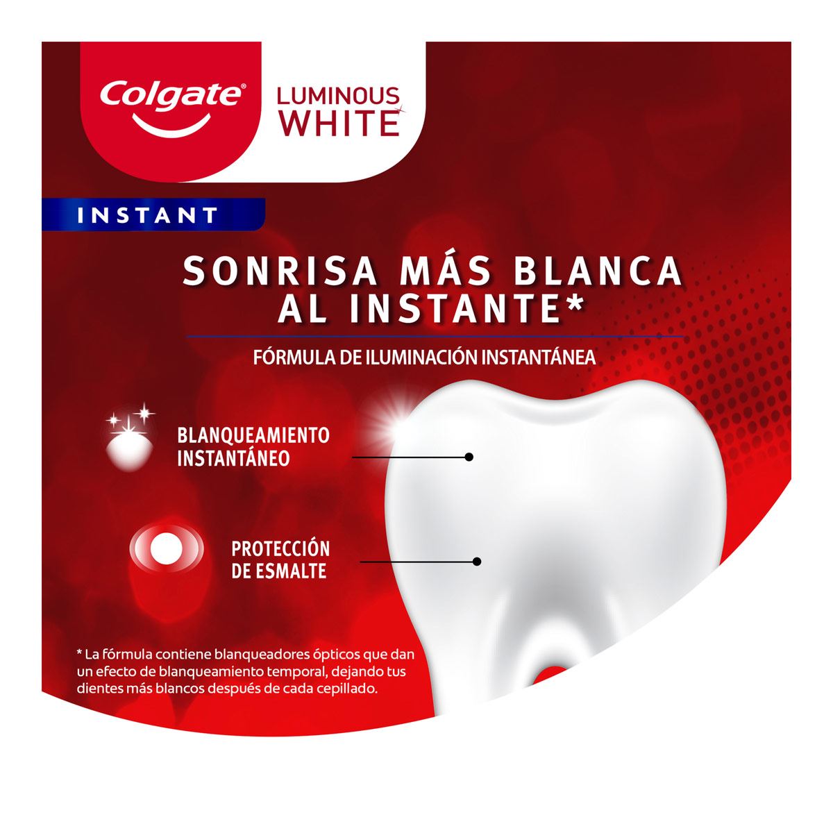 Colgate Luminous White Instant 100ml