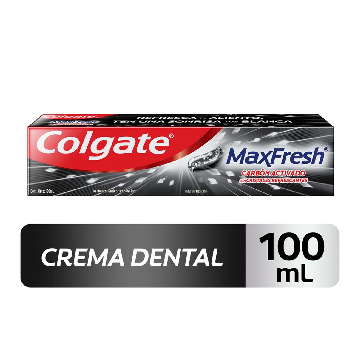 Pasta Dental Colgate Max Fresh Carbón Activo 100ml