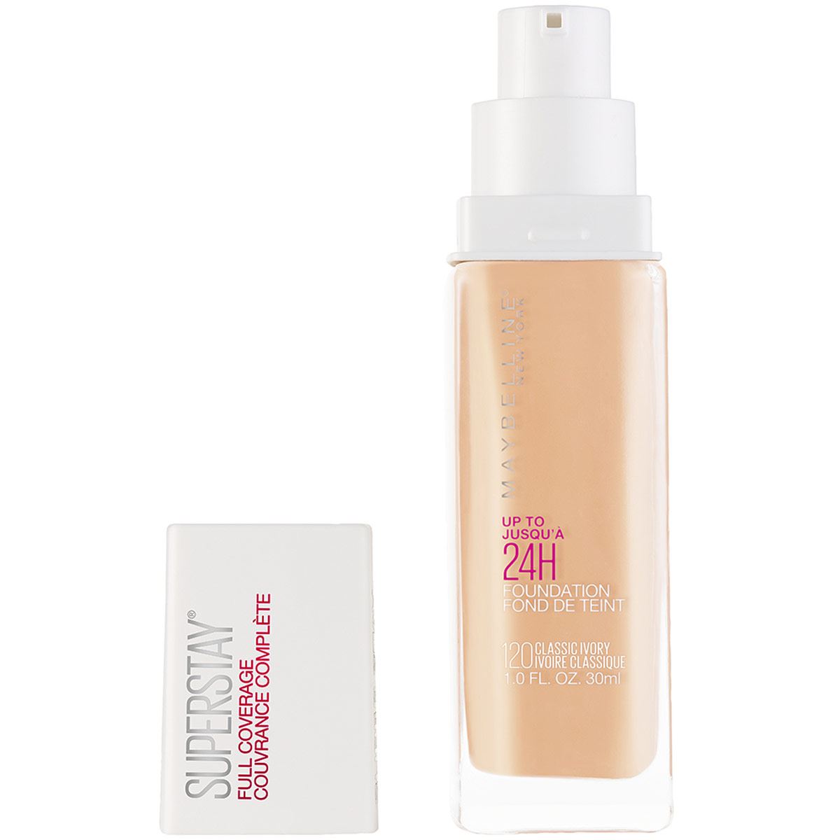 Base de Maquillaje Maybelline New York Super Stay 120 Classic Ivory 30ml