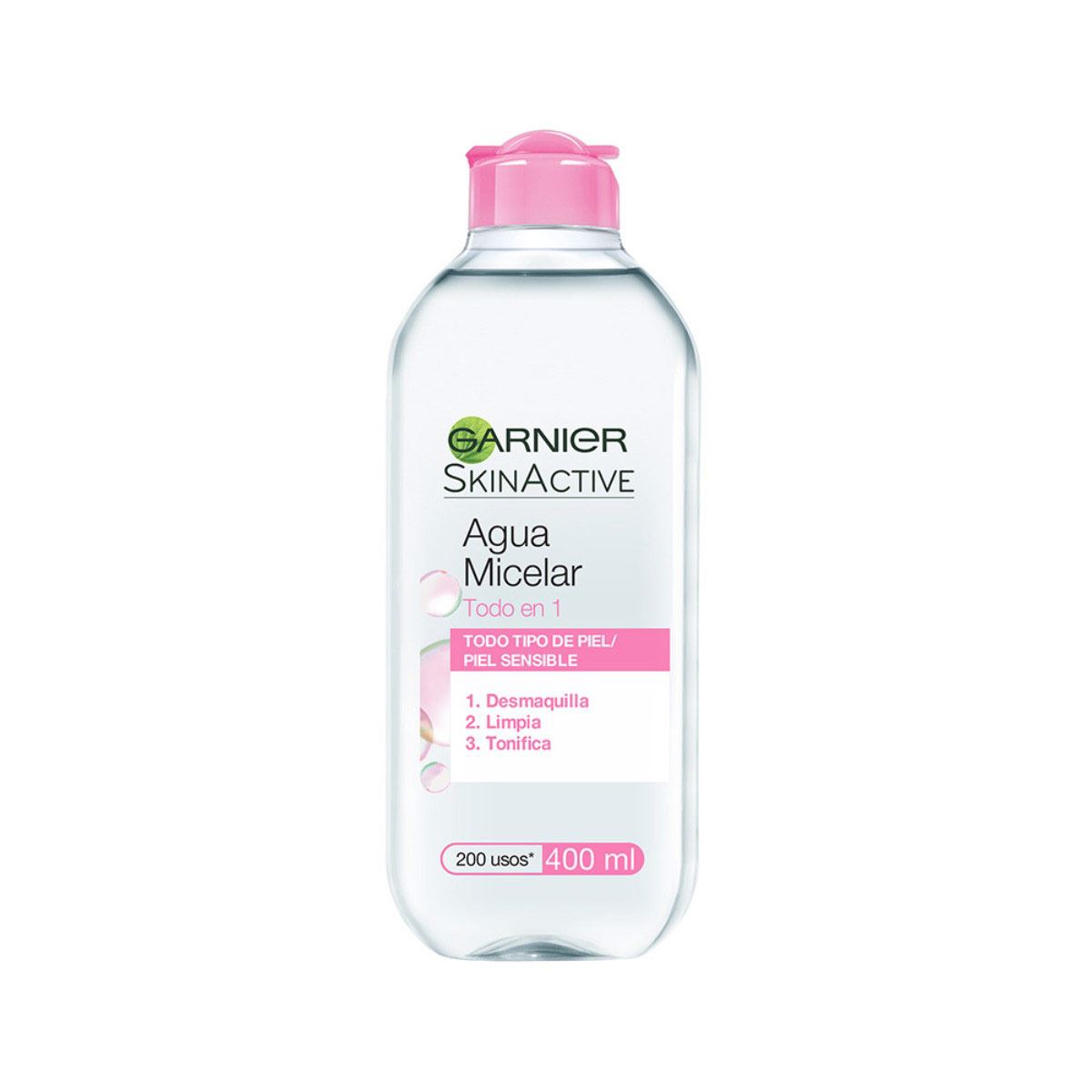Agua Micelar Desmaquillante para Todo Tipo De Piel Garnier 400 ml