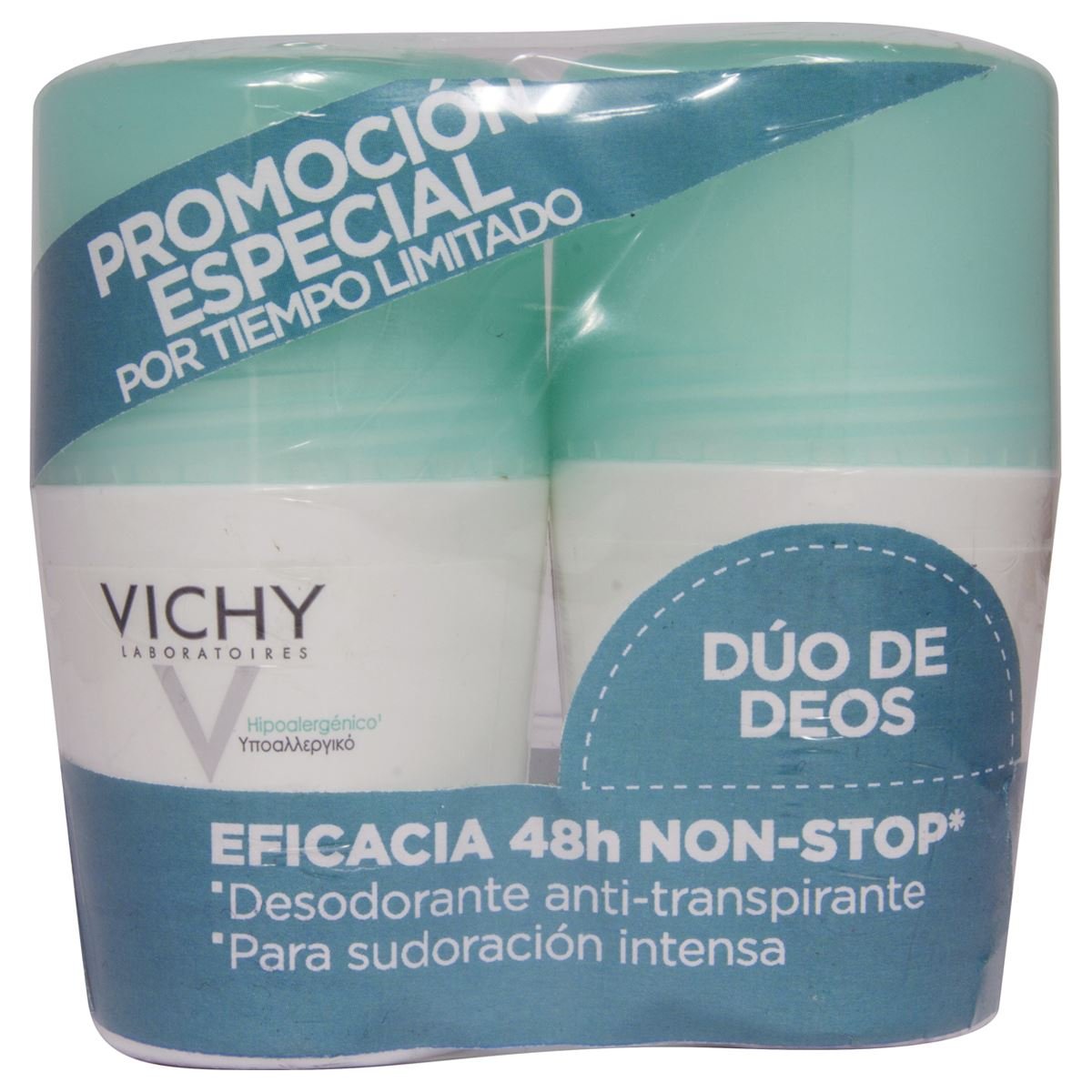 Vichy Duo Desodorante Regulador Sudoracion Intensa 48 Hrs