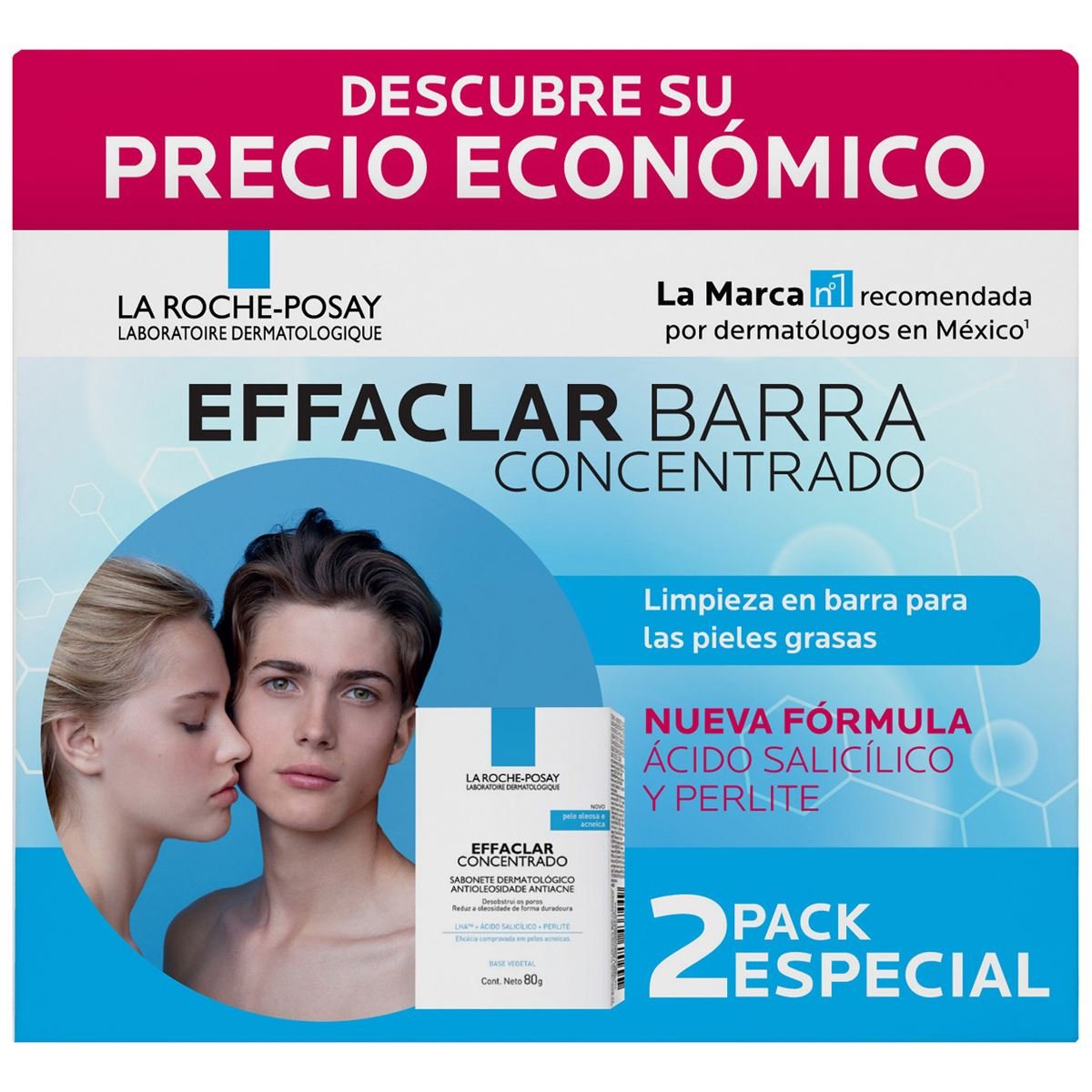 2 Pack Effaclar Barra Concentrado
