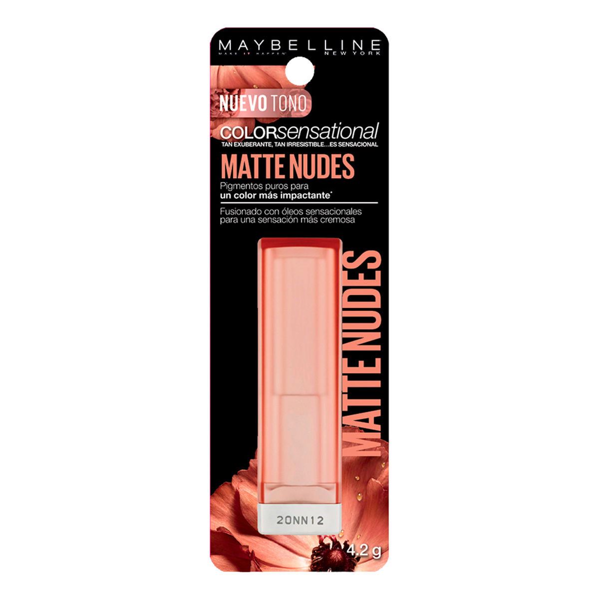 Labial Maybelline New York Color Sensational 565 Almond Rose 4.2g