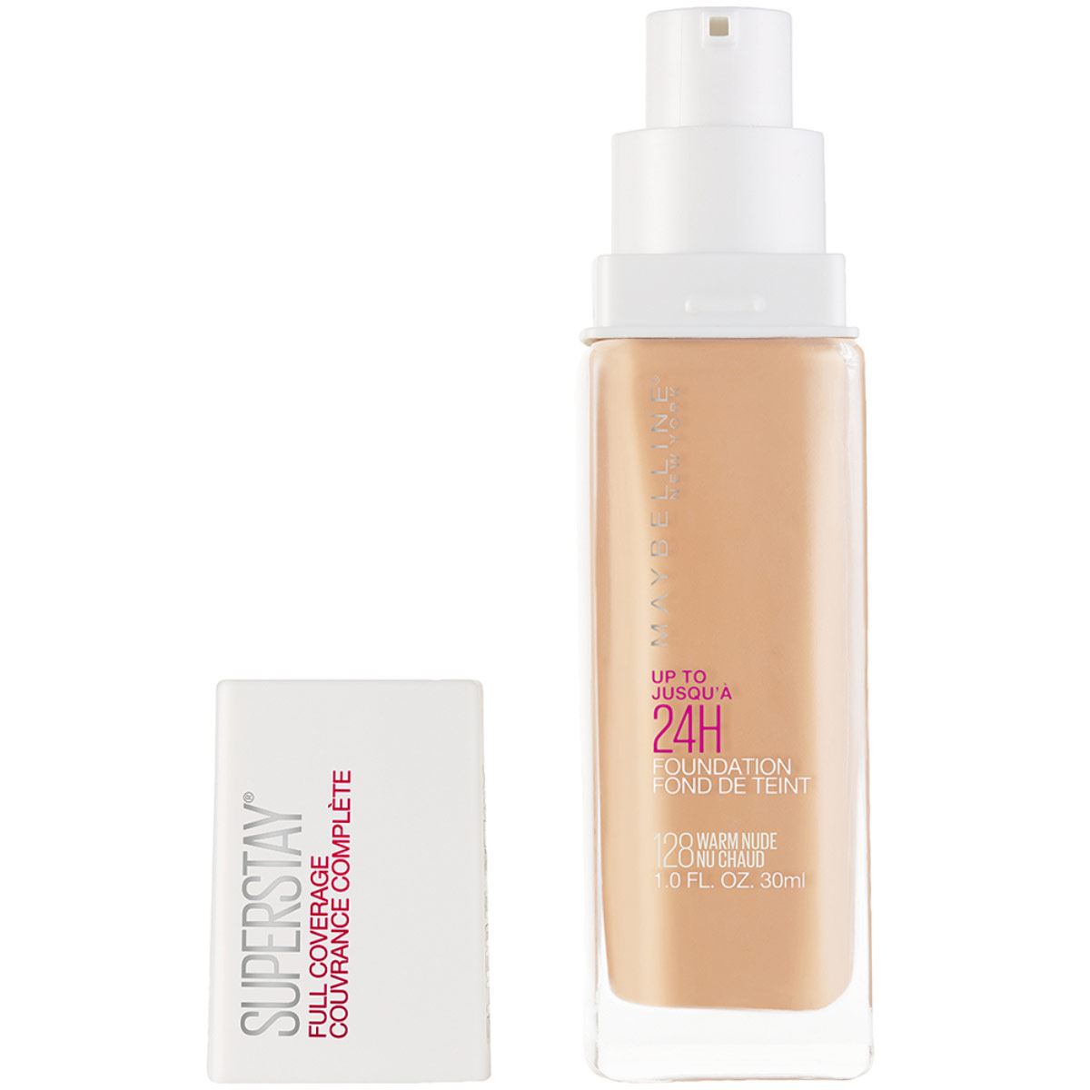 Base de Maquillaje Maybelline Super Stay 24H 128 Warm Nude 30ml