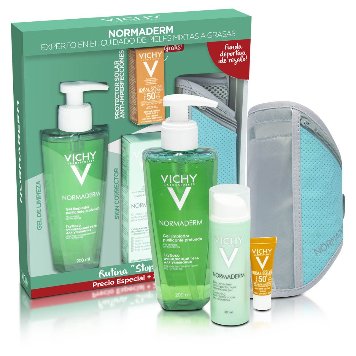 Pack Tratamiento y Limpieza &quot;Stop Acne&quot; de Normaderm