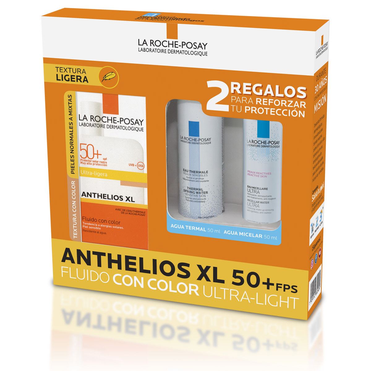 Pack Anthelios Xl 50+Fps Fluido Ultra-Light con Color