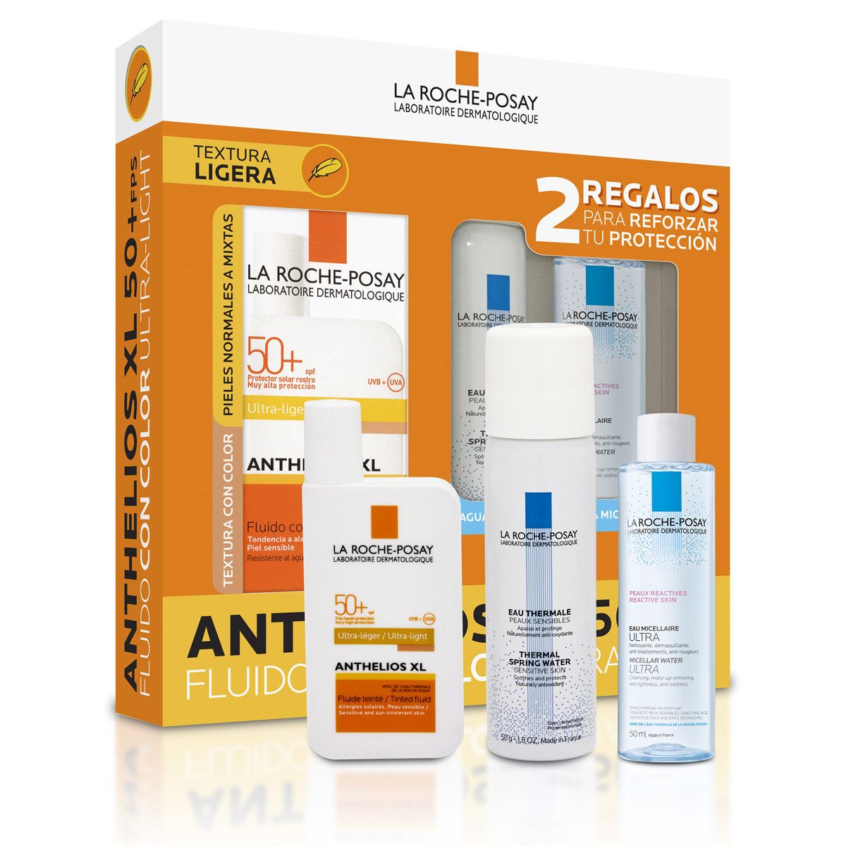 Pack Anthelios Xl 50+Fps Fluido Ultra-Light con Color