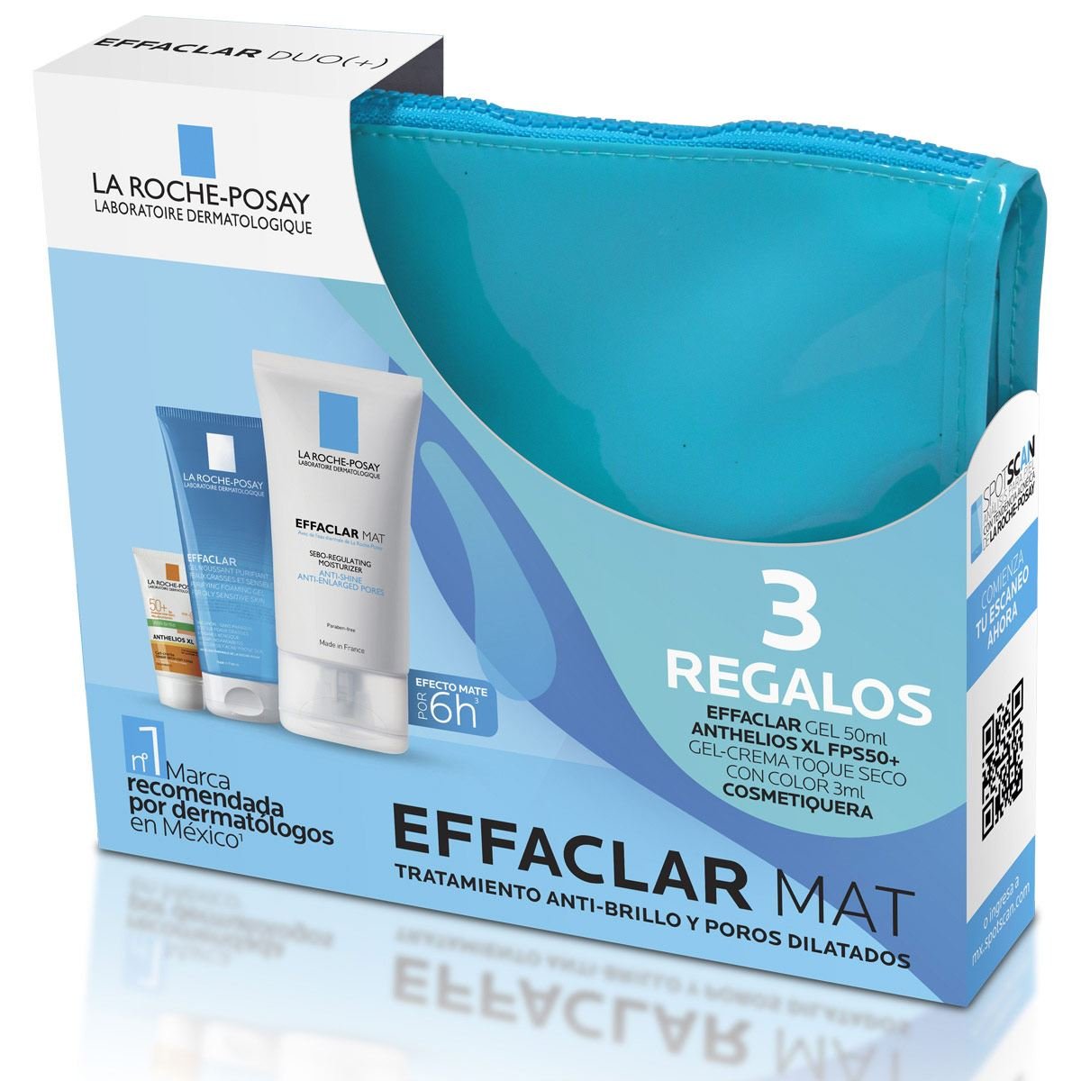 Tratamiento anti-brillo y poros dilatados Effaclar Matificante LRP