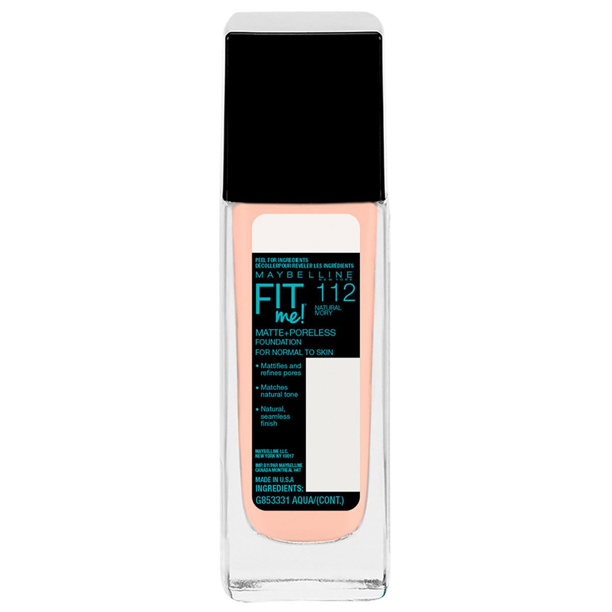 Base de Maquillaje Maybelline New York Fit Me! 112 Natural Ivory 30ml