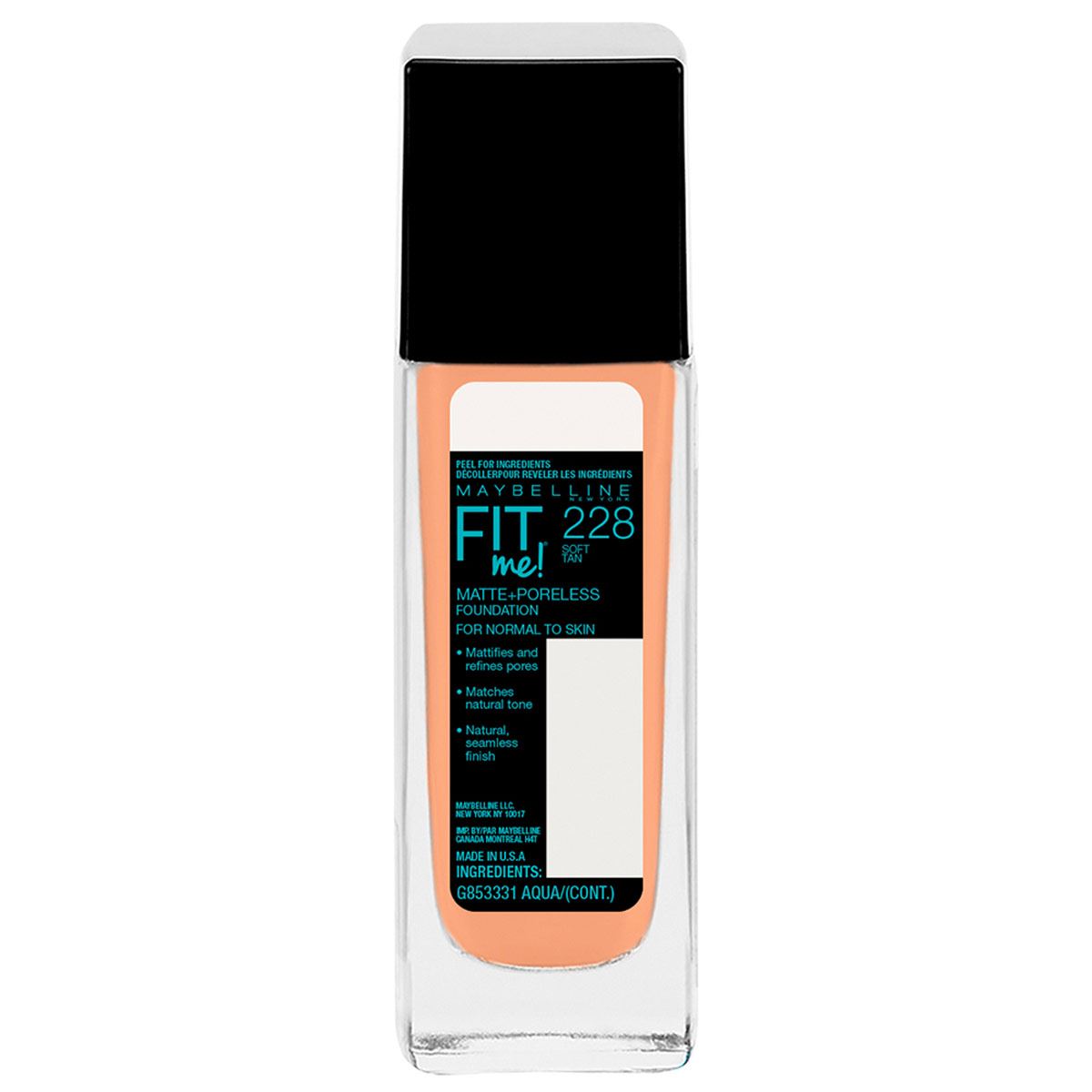 Base de maquillaje Maybelline New York Fit Me! 228 Soft Tan 30ml