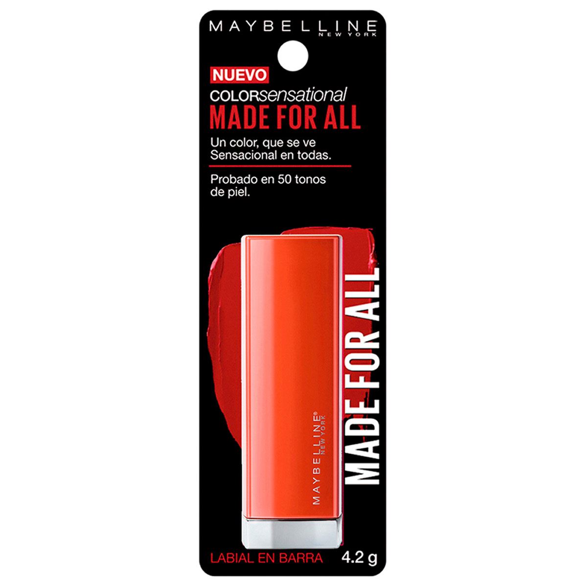 Labial Maybelline New York Color Sensational 370 Spice For Me 4.2g