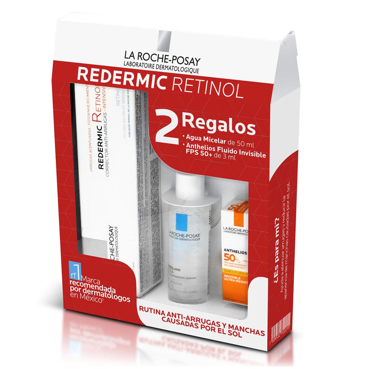 Rutina Anti-Arrugas Y Manchas Por el Sol REDERMIC RETINOL