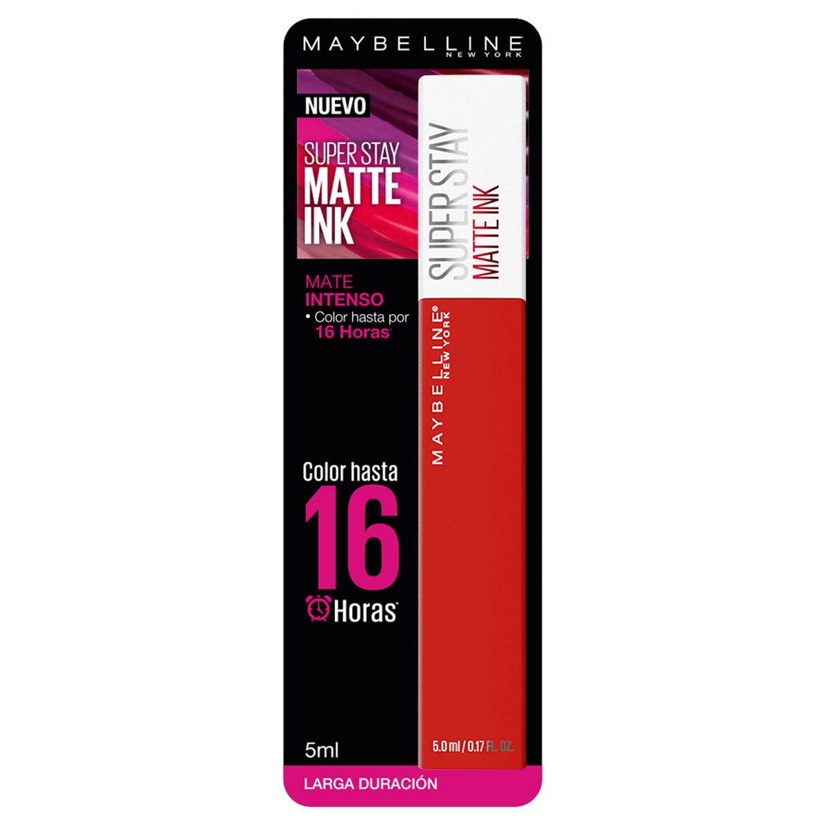 Labial Líquido Matte, Super Stay Matte Ink Spiced Edition Innovator, Maybelline NY