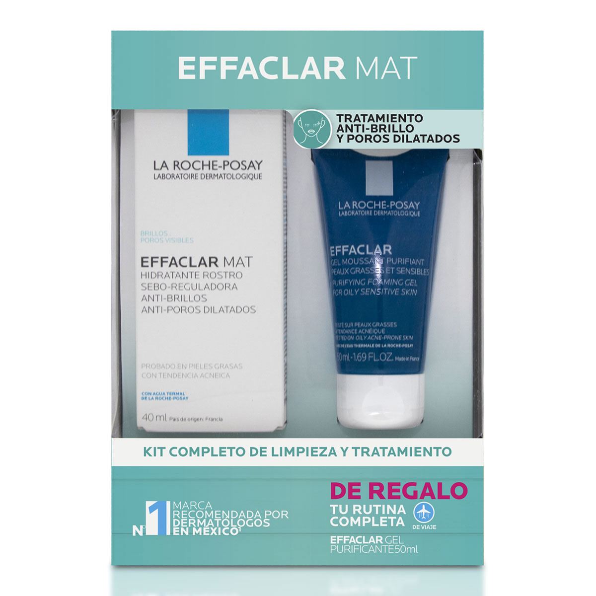 Pack Effaclar LRP Mat Crema Matificante Para Rostro