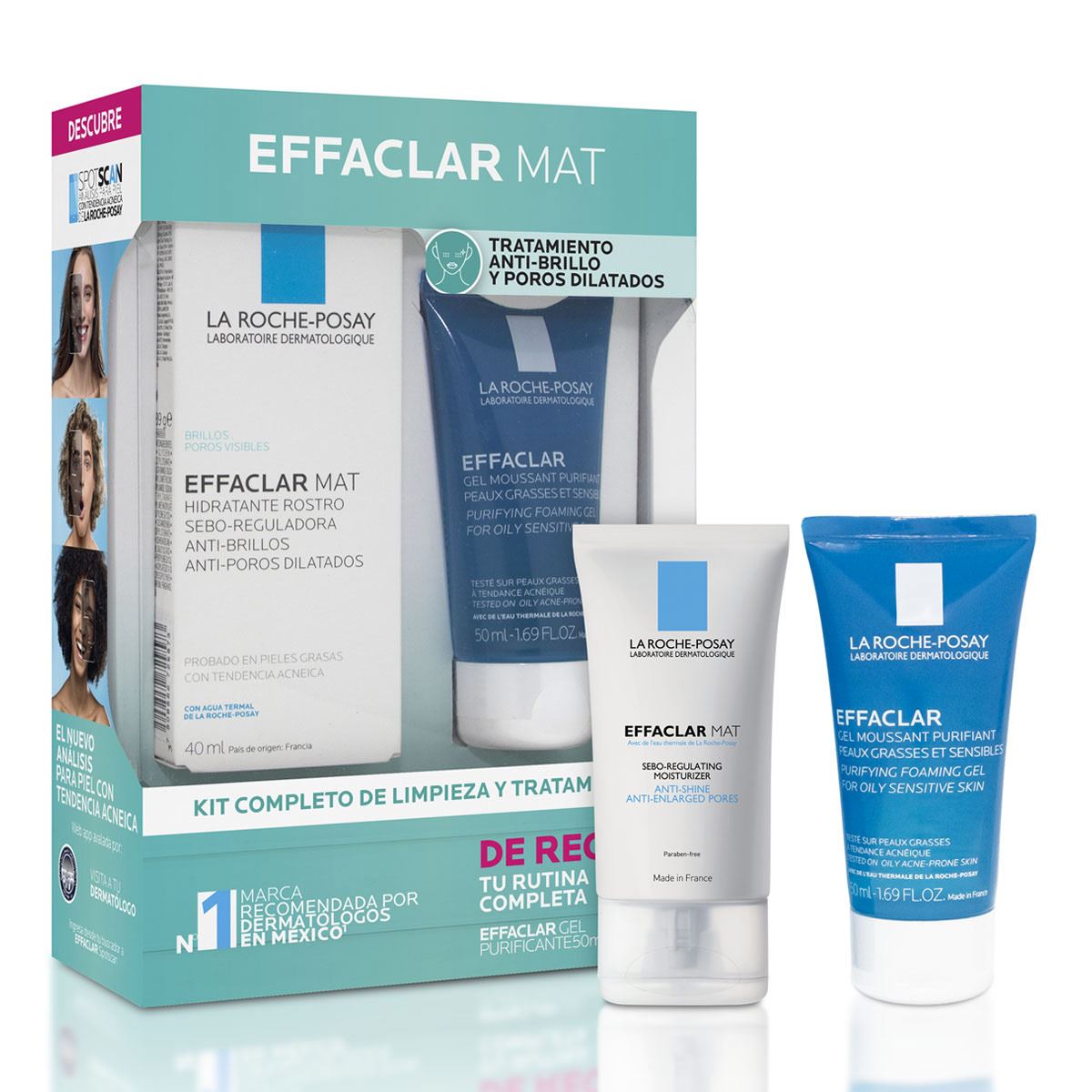 Pack Effaclar LRP Mat Crema Matificante Para Rostro