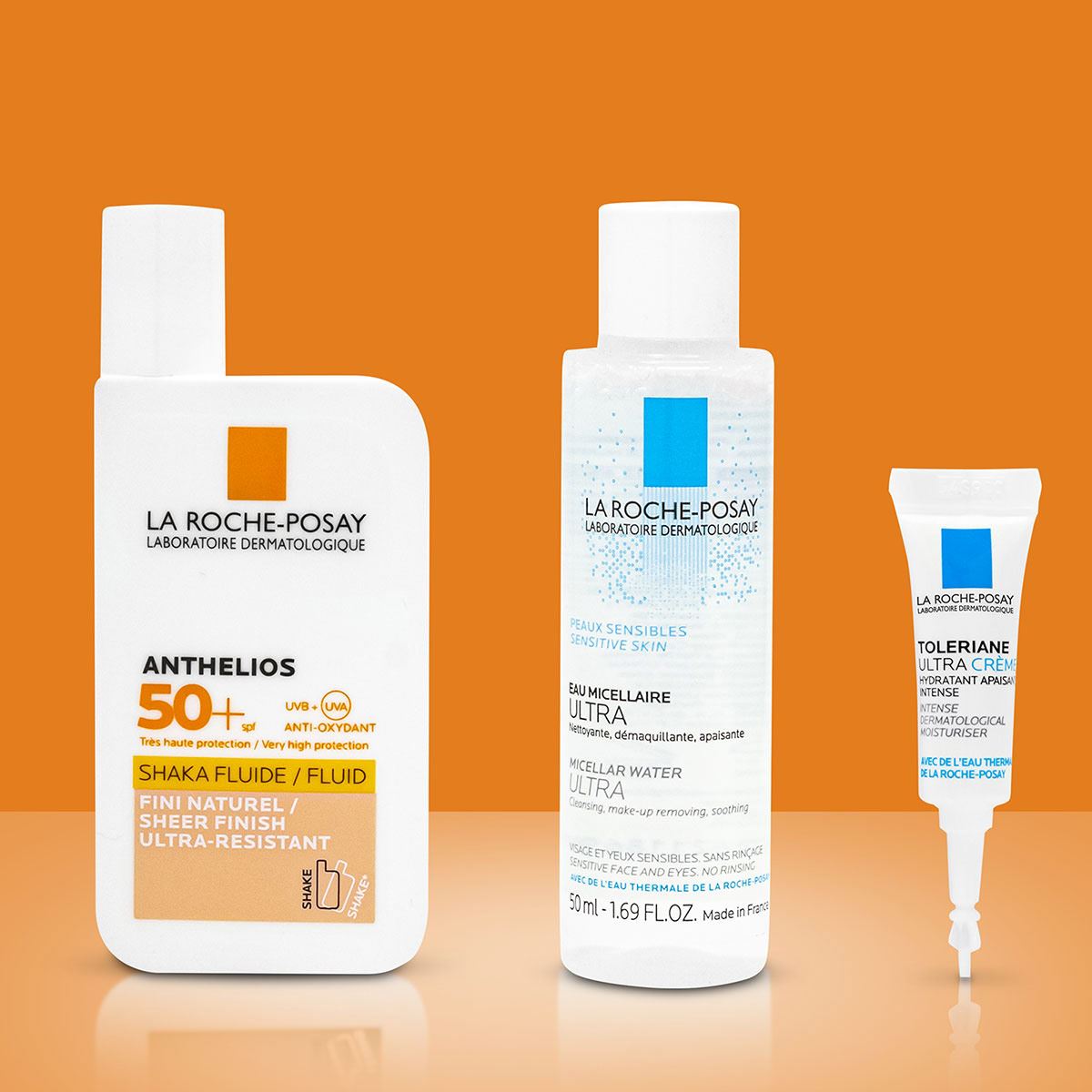 Kit Protector Solar Con Color Piel Normal A Mixta Textura Fluida