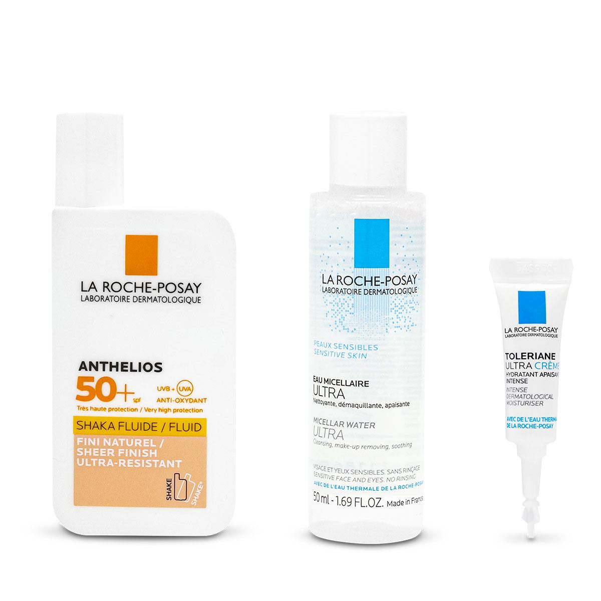 Kit Protector Solar Con Color Piel Normal A Mixta Textura Fluida