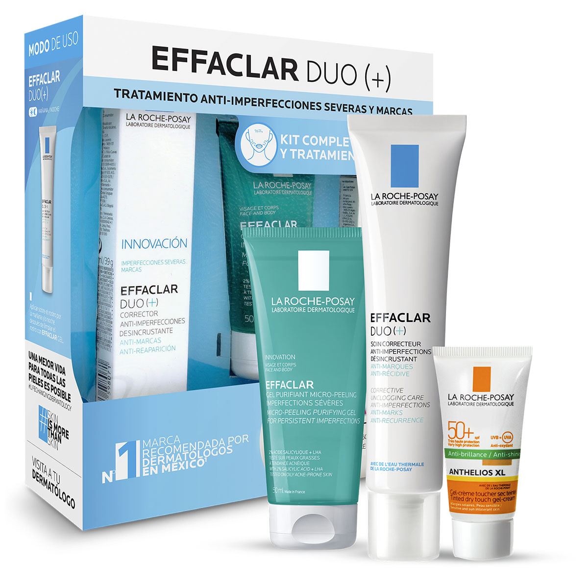 Tratamiento anti-imperfecciones severas y marcas effaclar duo