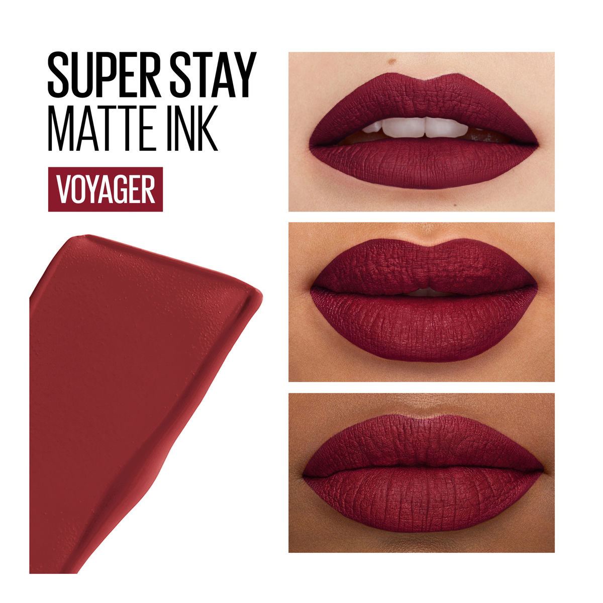 Labial Líquido Maybelline New York Super Stay x Frida Kahlo Voyager 5ml