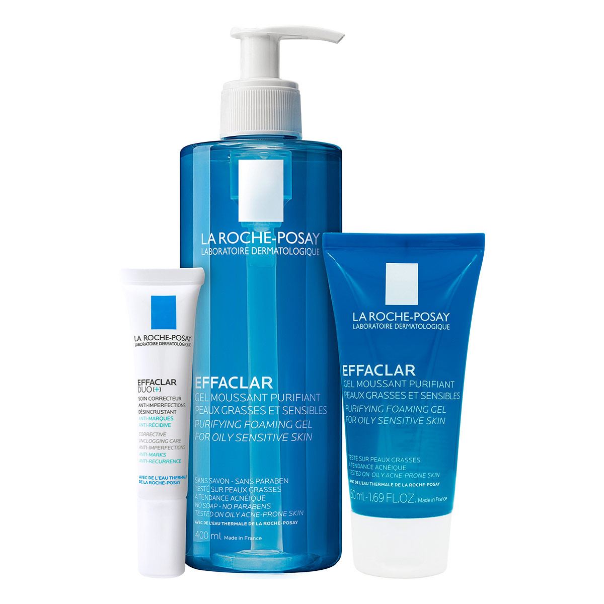 Kit Effaclar Gel limpieza para piel grasa sensible