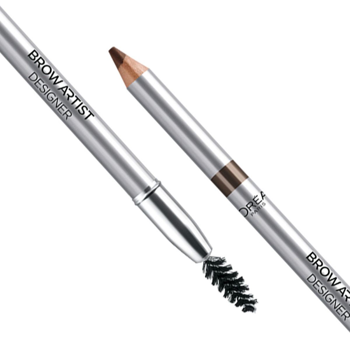 L'Oréal Paris, Lápiz de Cejas, Brow Artist Designer, Golden Brown