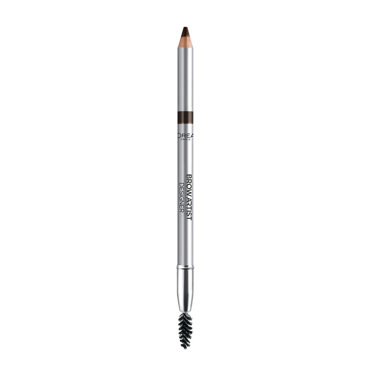 L'Oréal Paris, Lápiz de Cejas, Brow Artist Designer, Deep Brown