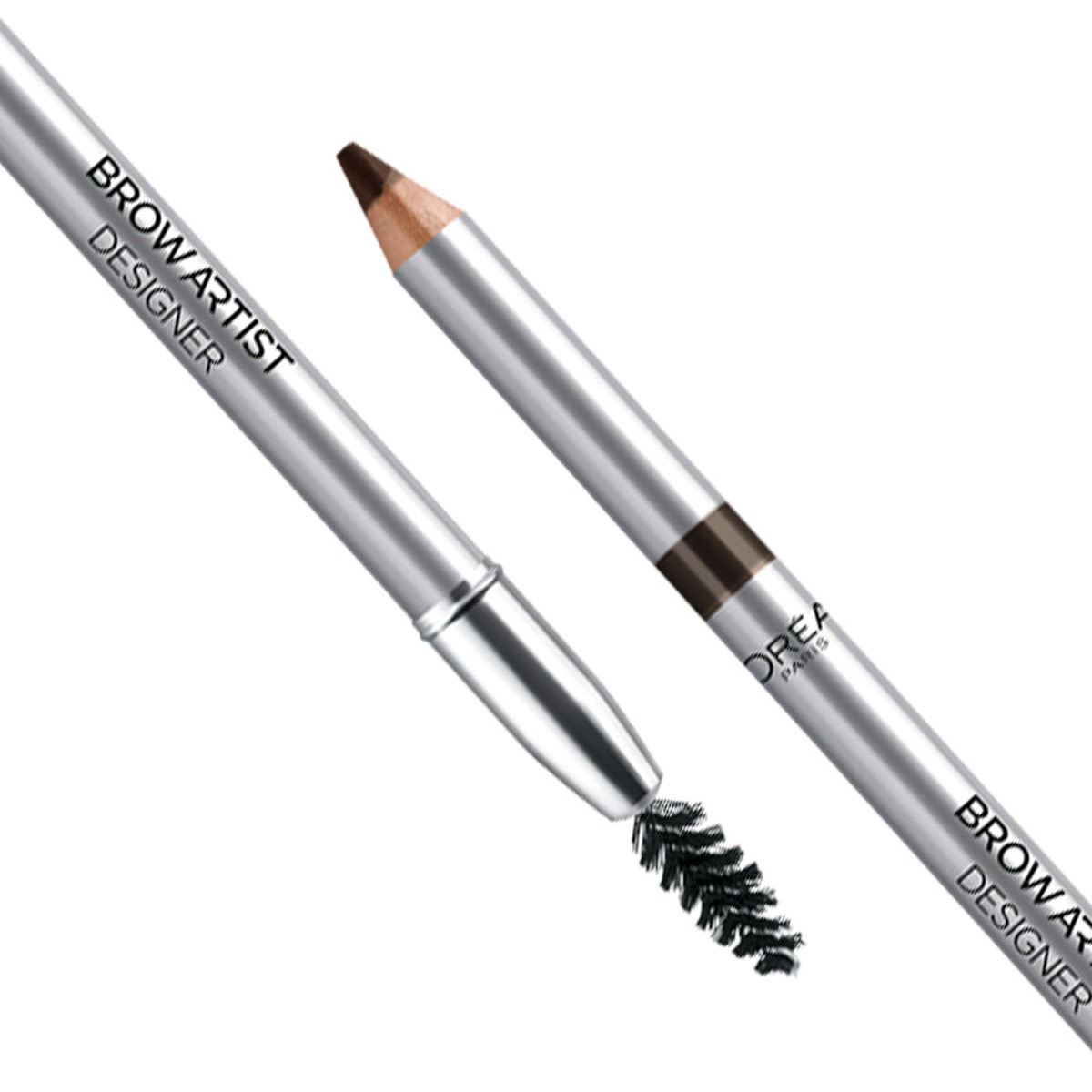 L'Oréal Paris, Lápiz de Cejas, Brow Artist Designer, Deep Brown