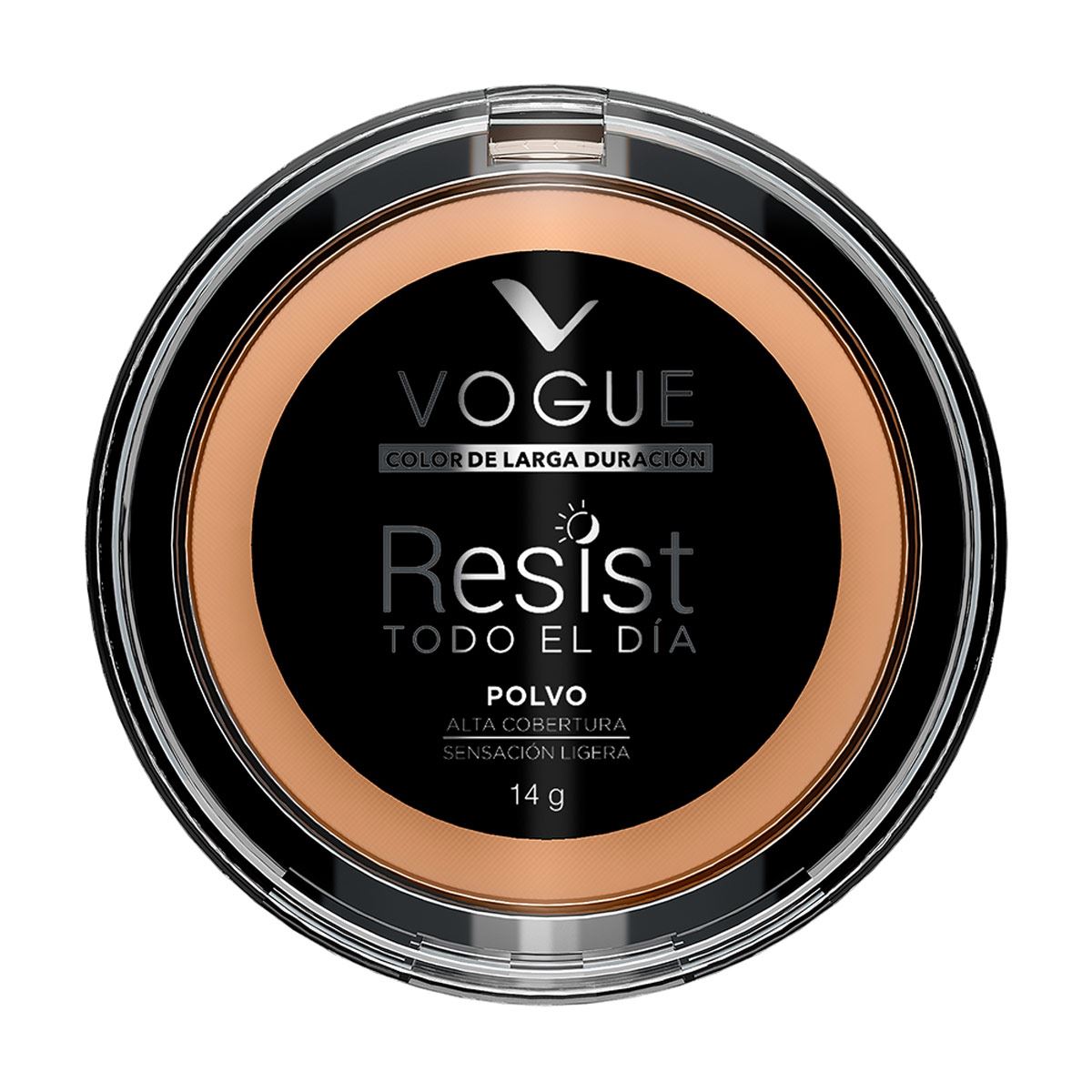Polvo compacto Vogue Resist Glamour, Tono Miel