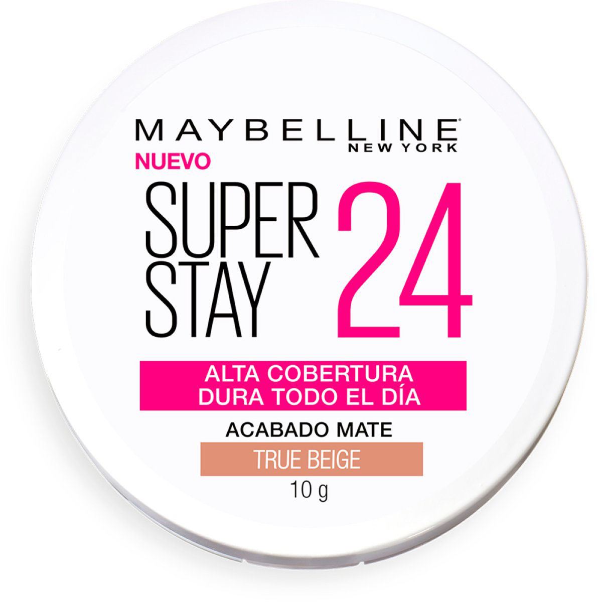 Polvo Compacto Maybelline Super Stay 24 True Beige 10 g
