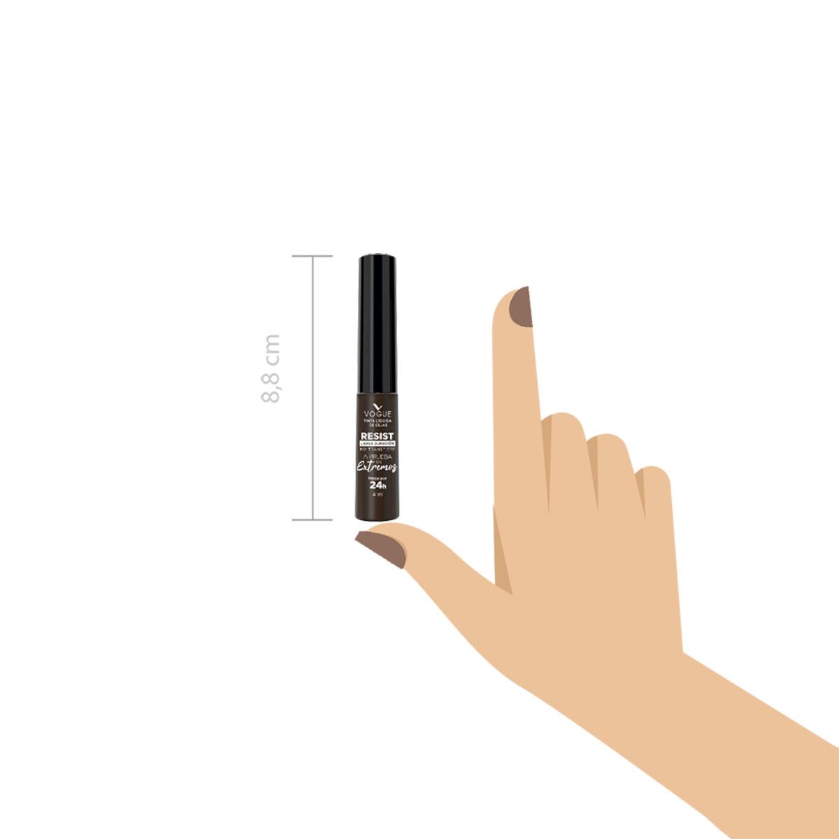 Tinta para Cejas Vogue Resist Café 4ml