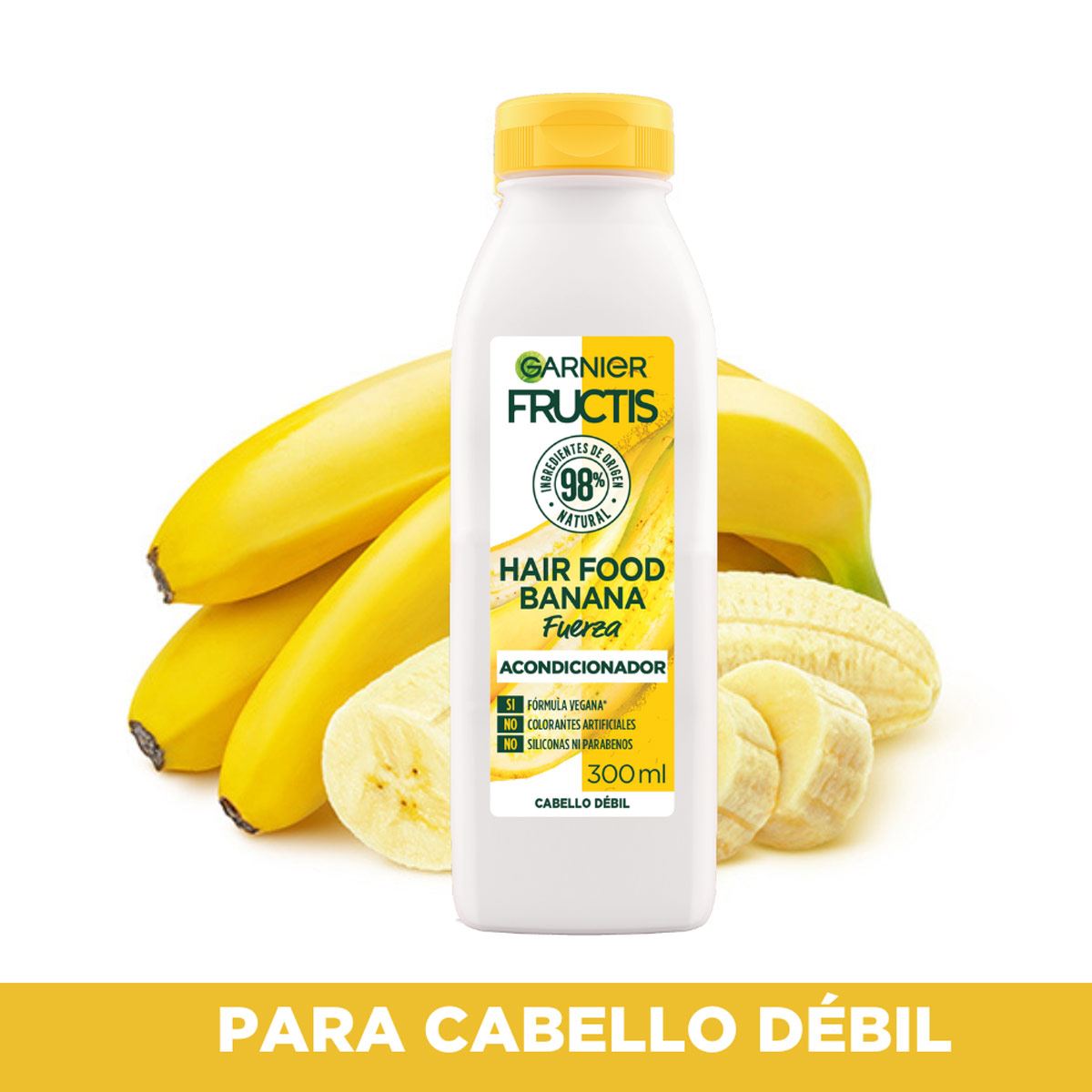 Acondicionador Garnier Fructis Hair Food Banana 300ml