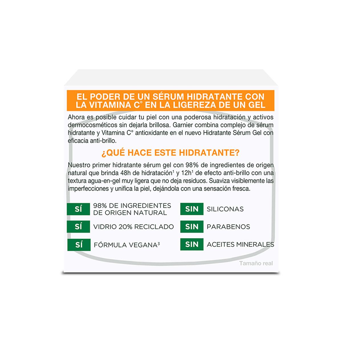 Garnier Skin Active Express Aclara Hidratante Gel Con Vitamina C 50ML