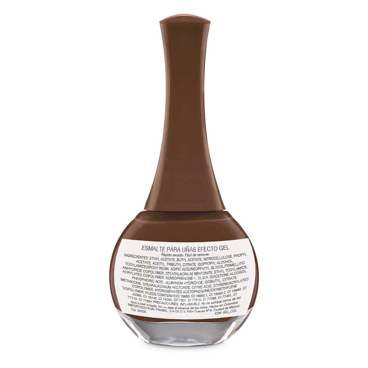 Esmaltes Vogue Coloríssimo Efecto Gel Tono Fuerza