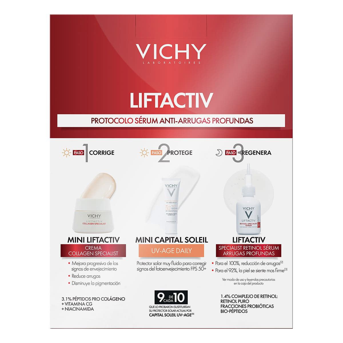 Kit Vichy Retinol Protocolo Arrugas Profundas Xmas 2023