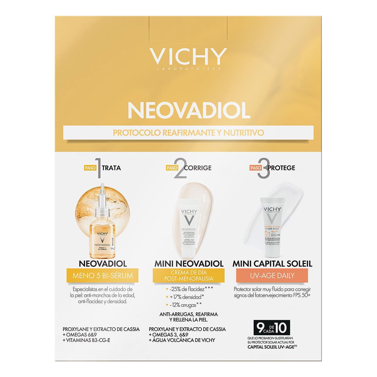 Kit Vichy Neovadiol Protocolo Nutritivo Reafirmante Xmas 2023