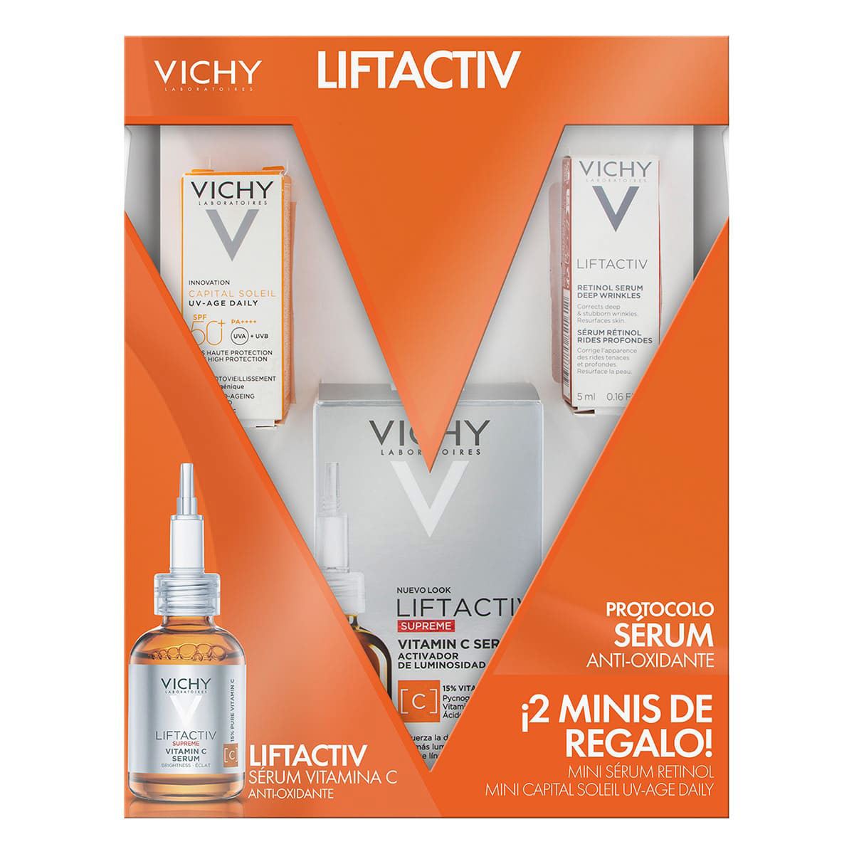 Kit Vichy Vitamin C Protocolo Anti-Oxidante Xmas 2023