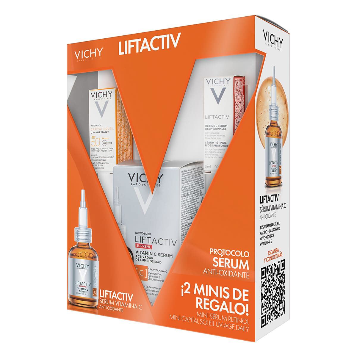 Kit Vichy Vitamin C Protocolo Anti-Oxidante Xmas 2023