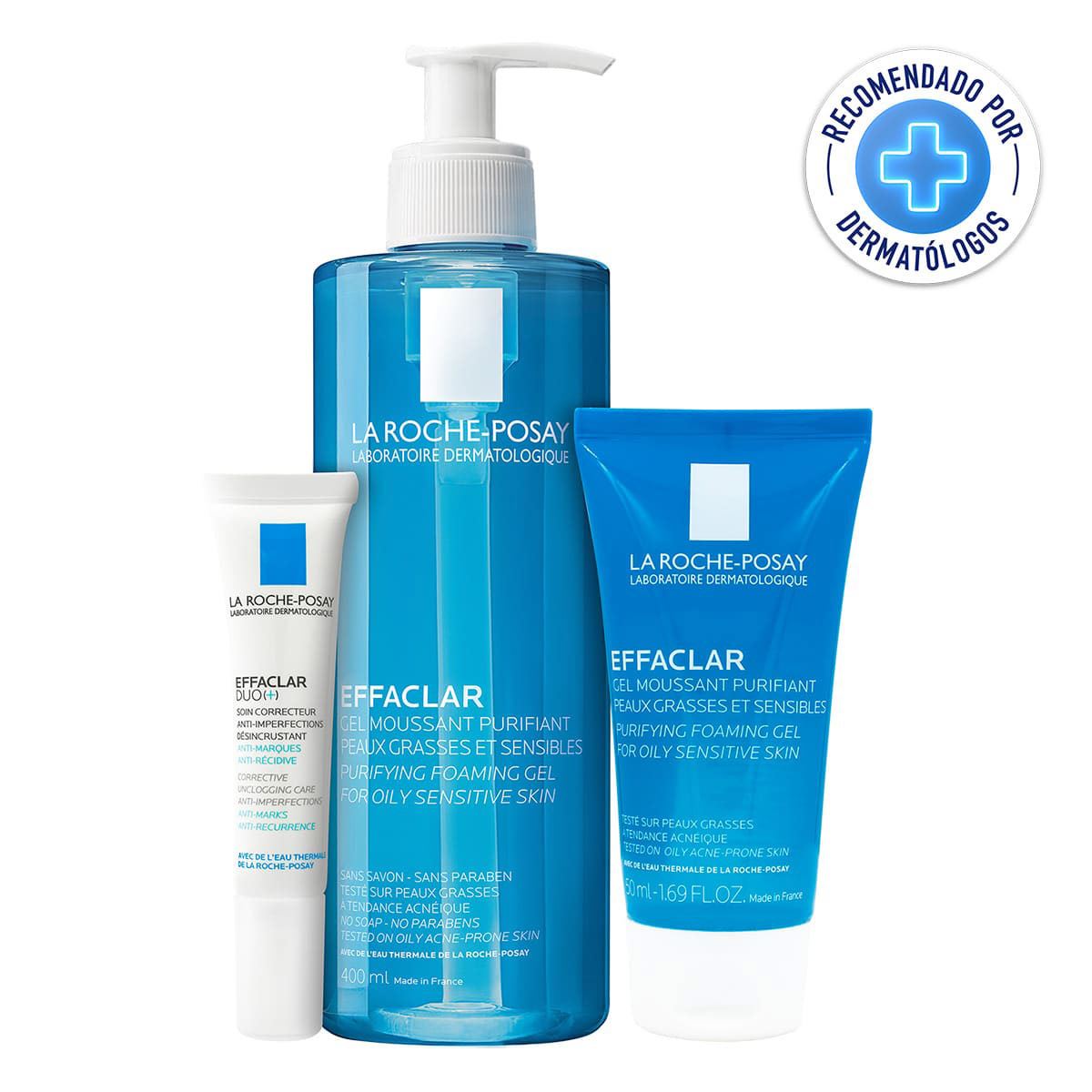 Kit Effaclar Gel limpieza para piel grasa