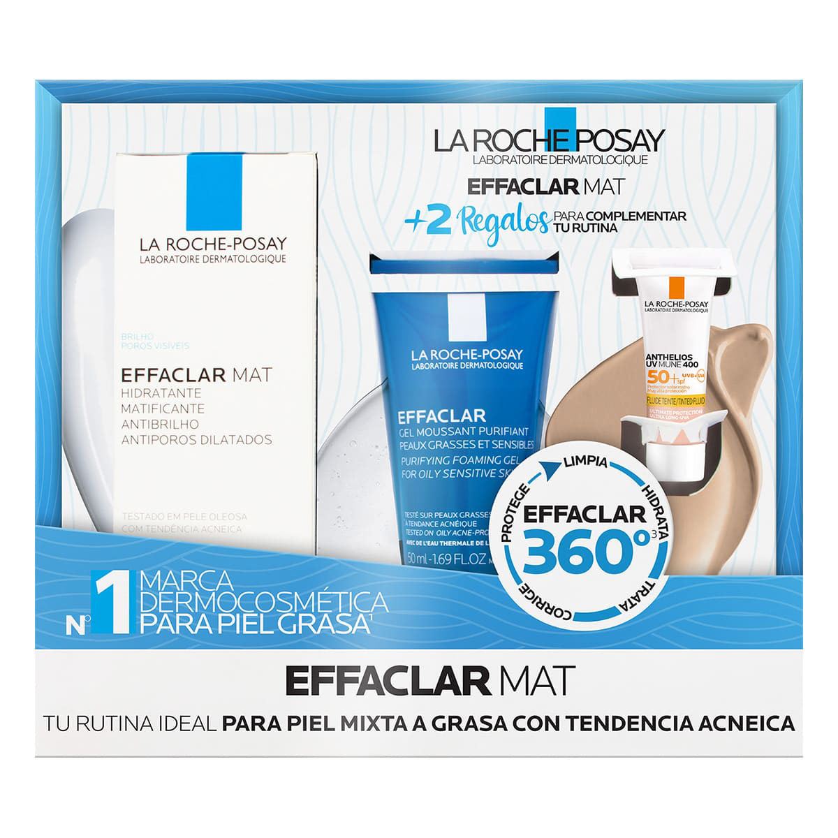 Kit Effaclar Mat para poros dilatados con efecto matificante