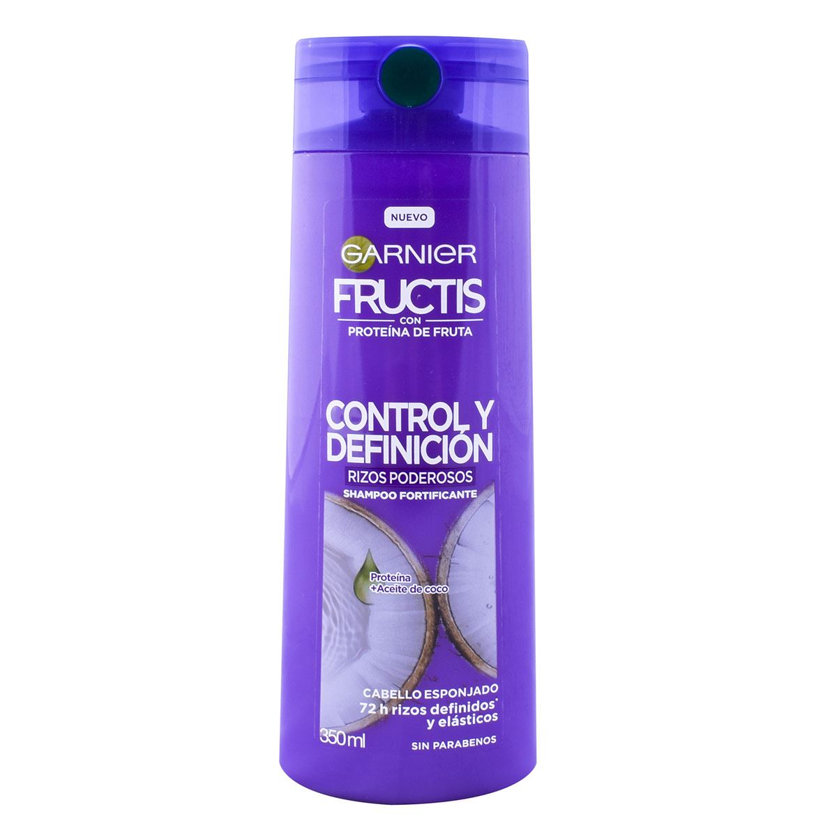 Shampoo Fructis Control y Definición Rizos Poderosos 350 Ml.