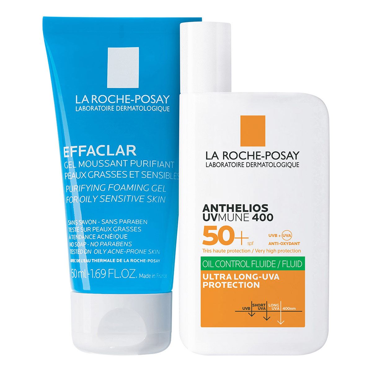 Kit La Roche Posay Protector Solar Piel Mixta a Grasa Textura Fluida