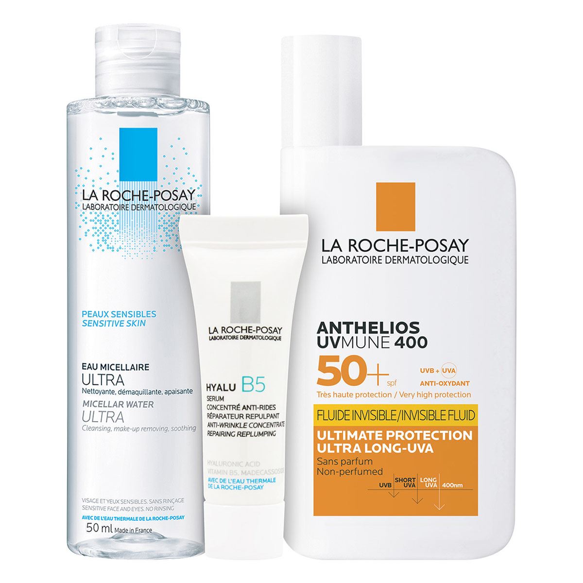 Kit La Roche Posay Protector Solar Piel Normal a Seca Textura Fluida