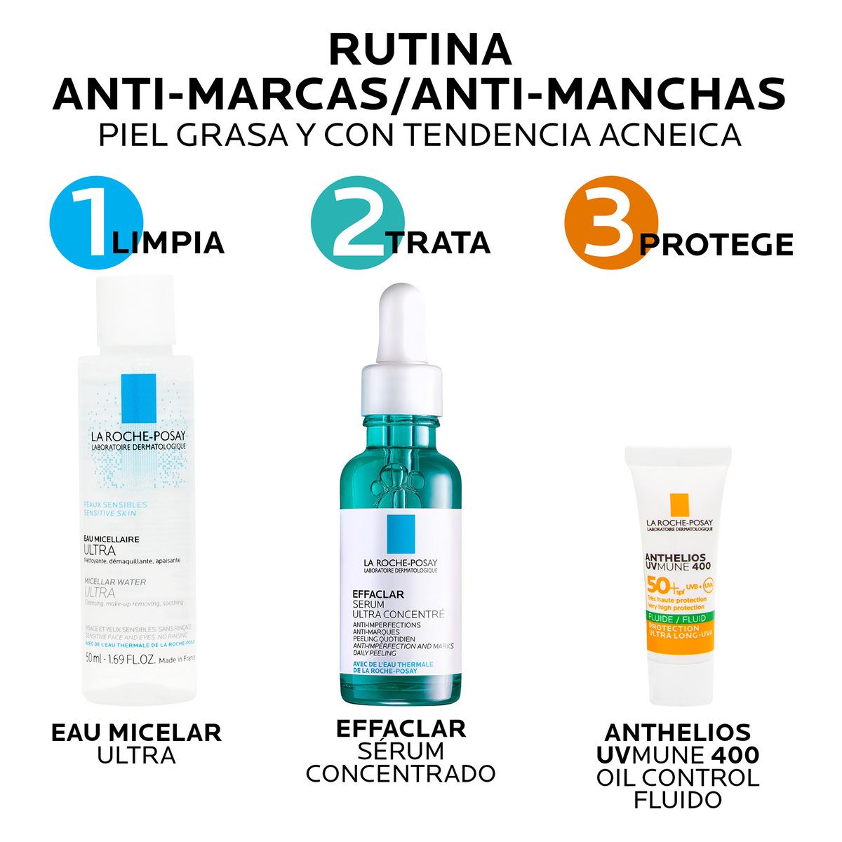 Kit La Roche Posay Effaclar Serum anti-imperfecciones