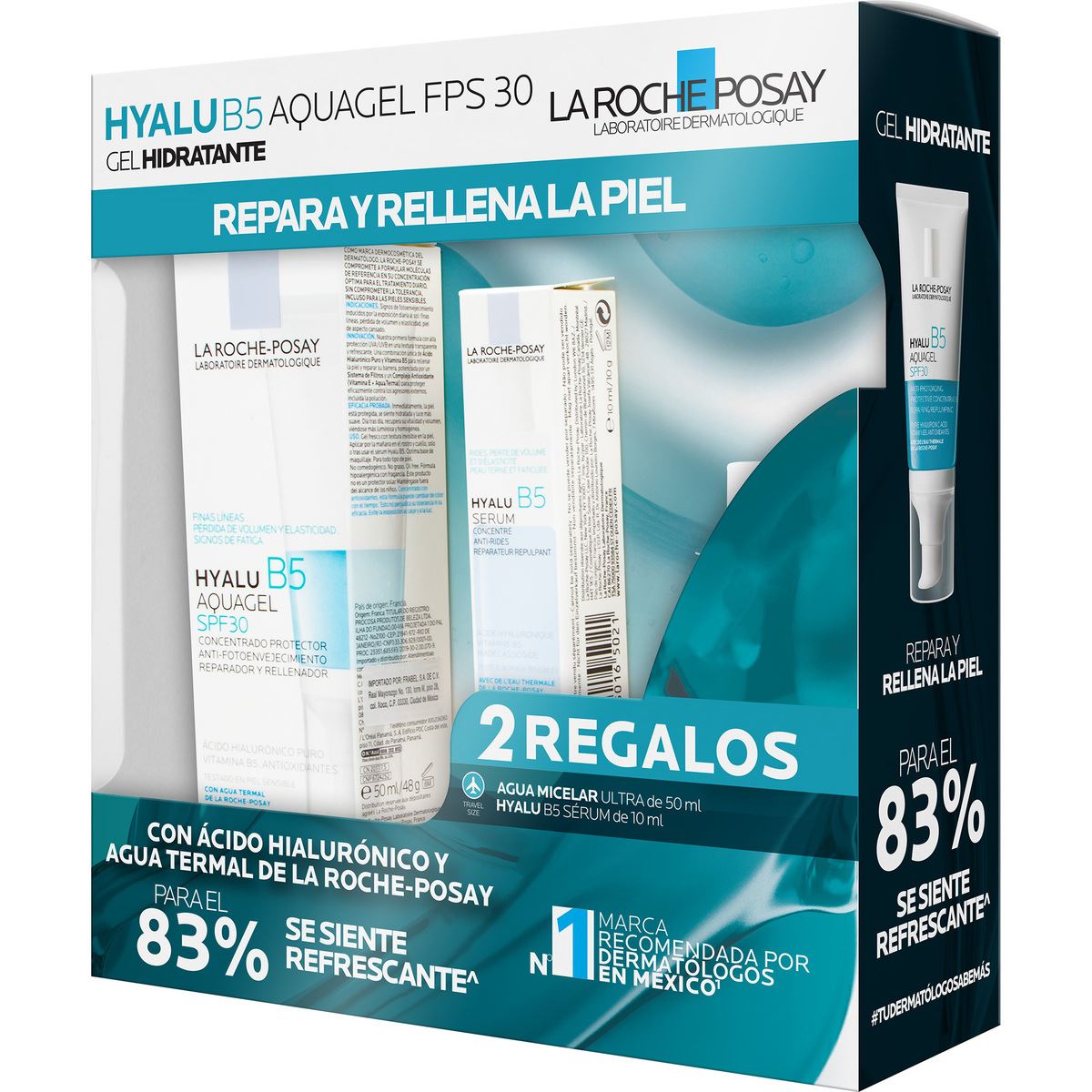 Kit La Roche Posay Aqua Gel Hyalu B5