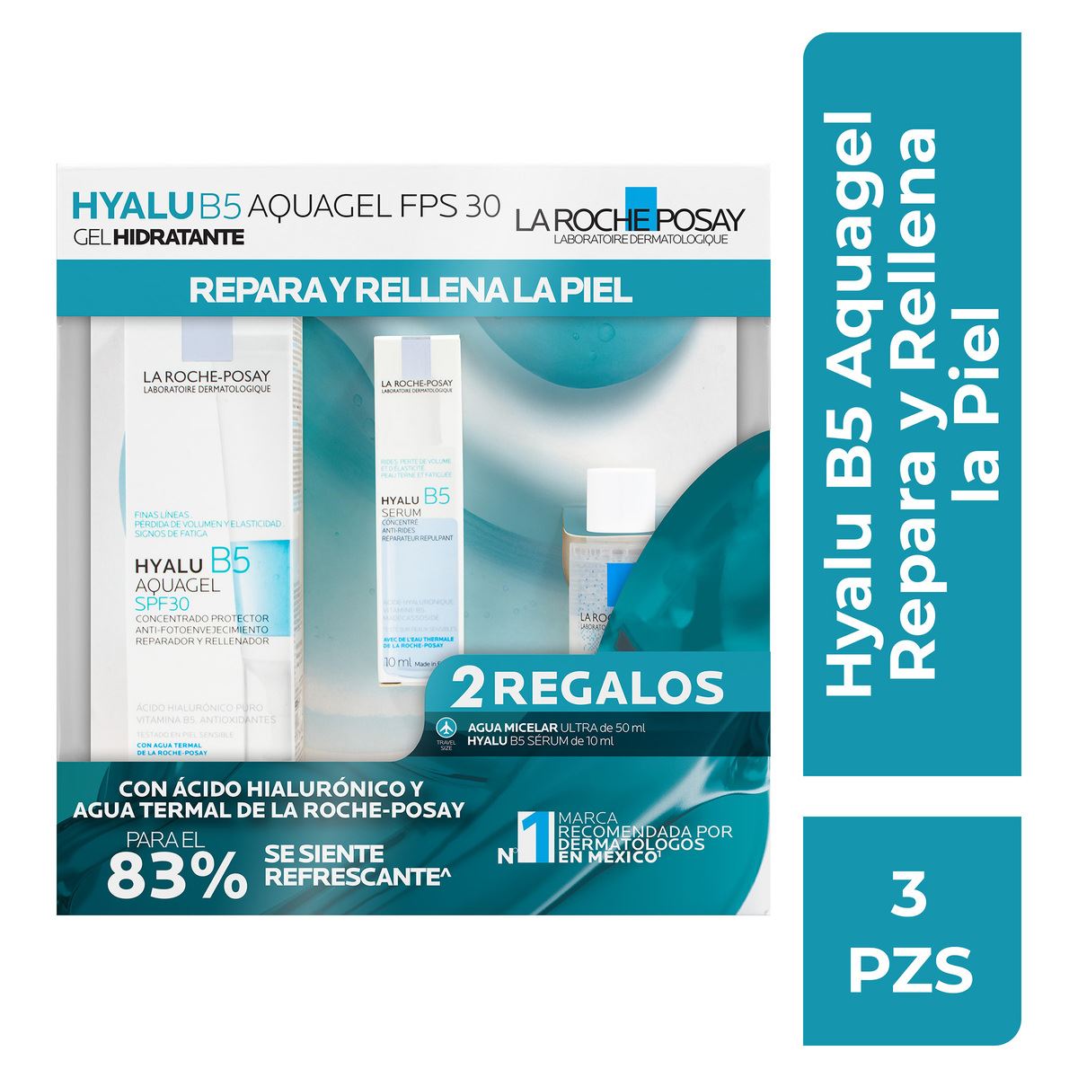 Kit La Roche Posay Aqua Gel Hyalu B5