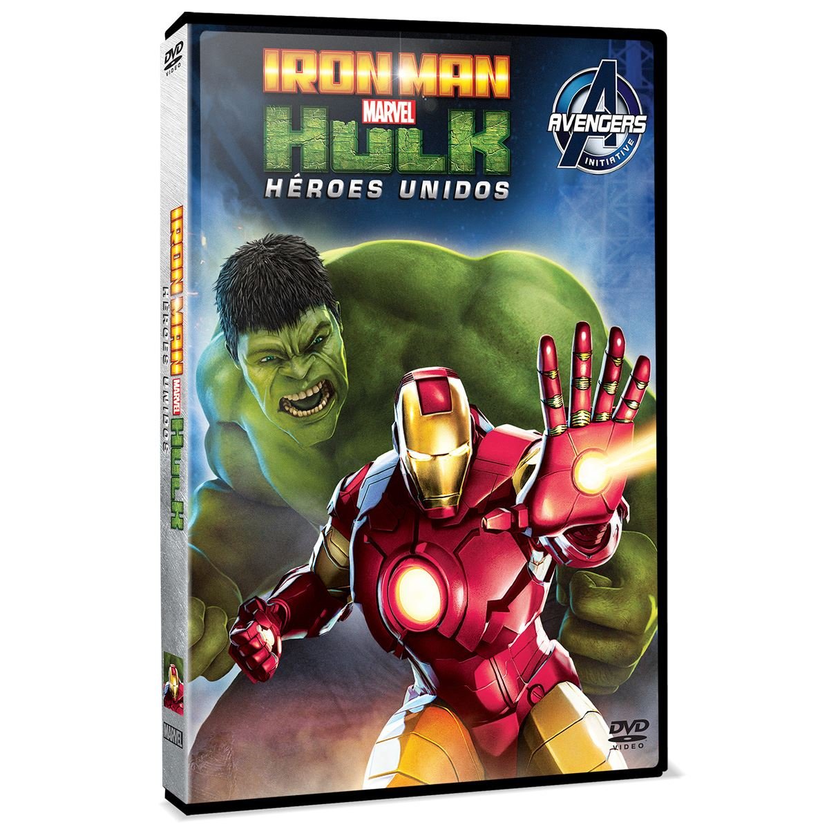 Dvd- Iron Man &amp; Hulk&#58; Héroes United