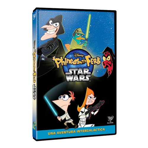 DVD Phineas y Ferb: Star Wars