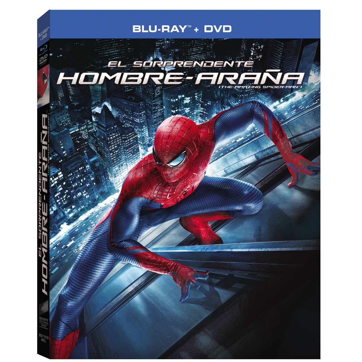 BR El Sorprendente Hombre Araña (Blu-ray + Dvd)