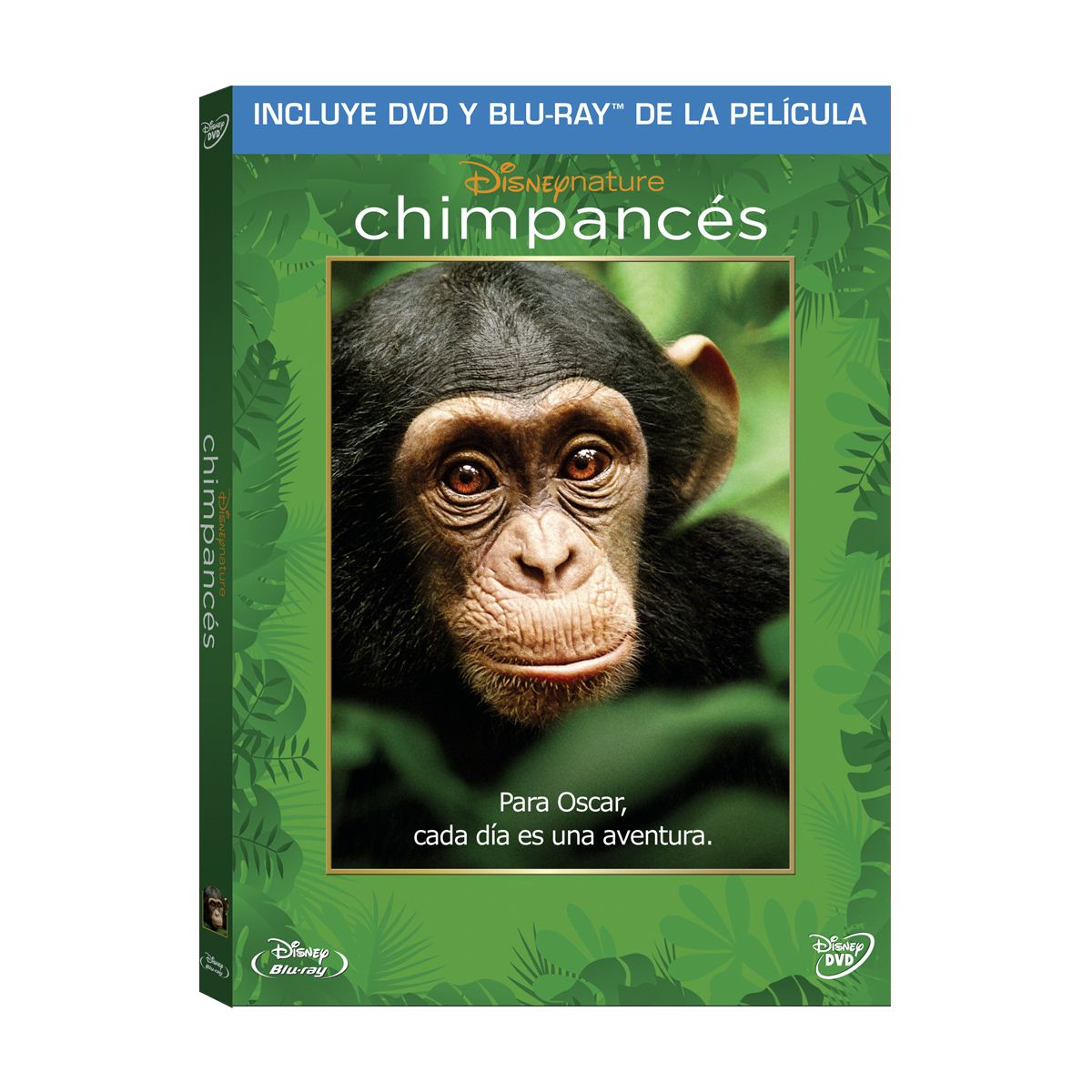 BR&#47;DVD Disneynature&#58; Chimpancés